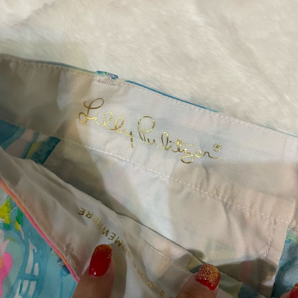 (B5) Lilly Pulitzer short Size 2 - Picture 10 of 12